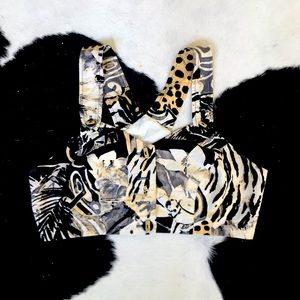 Funky vintage crop top